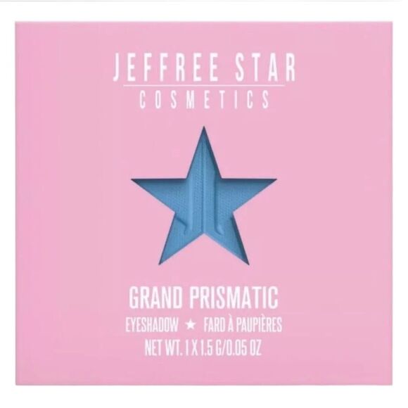 Jeffree Star Pressed Pigment Eyeshadow Artistry Single Grand Prismatic Blue - Picture 1 of 5
